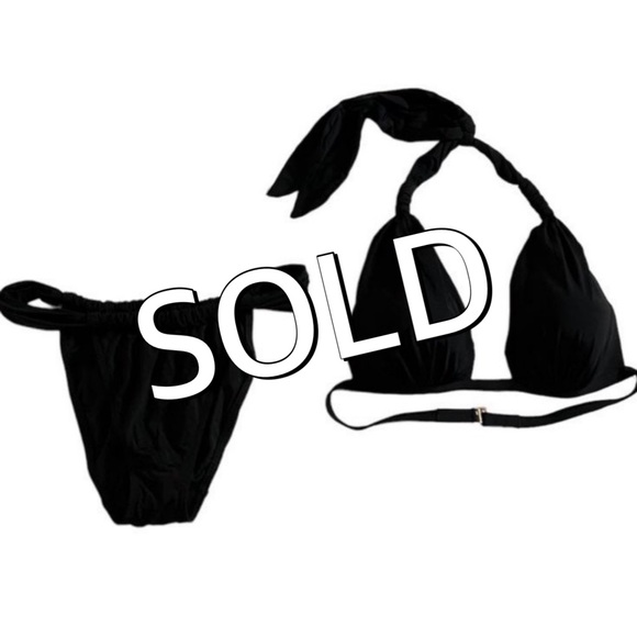 Victoria's Secret Other - Victoria’s Secret NEW Black Bikini Set